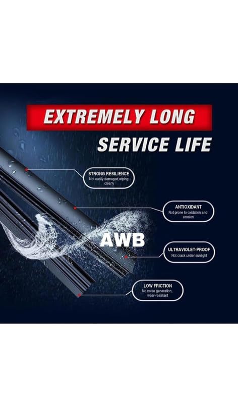 Image of AWB Rear Wiper Blade only Compatible with Xuv 3X0
