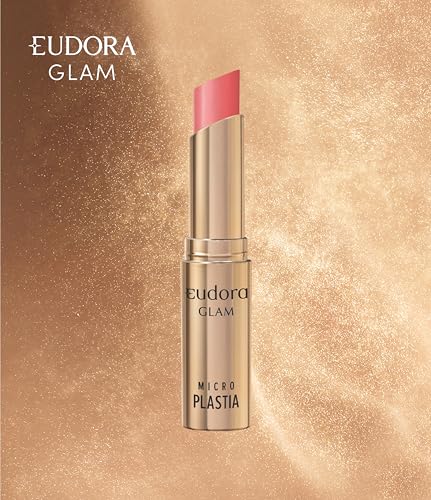 Eudora Batom Rose Delicado Glam Microplastia 3,3g
