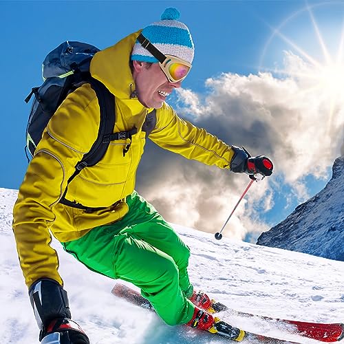 Ski Goggles, Snowboard Goggles for Men Women Kids, Skiing Snowboard Motorcycle Glasses for Adult Youth - Image 6