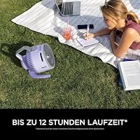 Shark FlexBreeze HydroGo Ventilator mit Sprühnebel, 5 Stufen, Lila – Ansicht 8