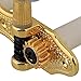 Yibuy Golden Classical Guitar Tuning Pegs Machine Heads Guitar Tuners w/ 8pcs Screws