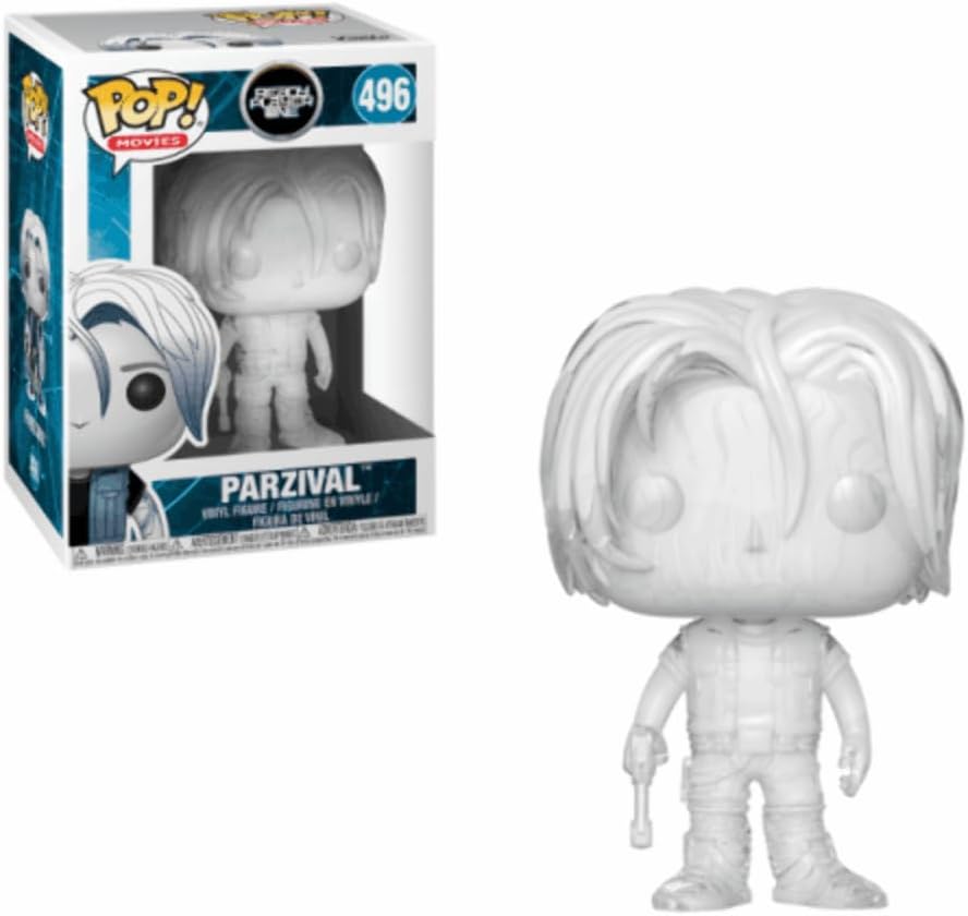 Funko Pop! Movies #496 Ready Player One Clear Parzival (Hot Topic Exclusive)