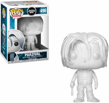Funko Pop Movies 496 Ready Player One Clear Parzival Hot Topic Exclusive