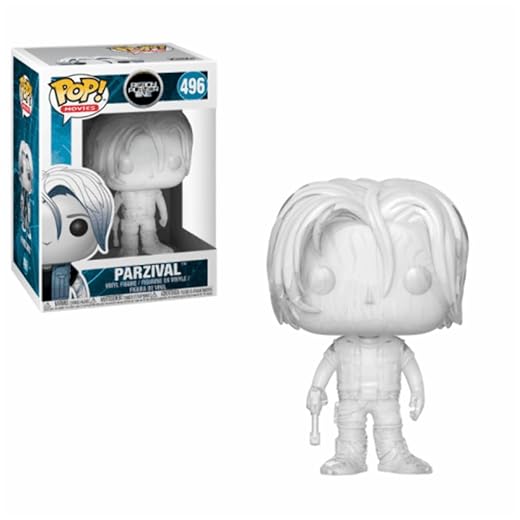 Sale Funko Pop! Movies #496 Ready Player One Clear Parzival (Hot Topic Exclusive)