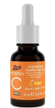Boots Vitamin C PRO Brightening Booster Serum 05. oz 15ml.
