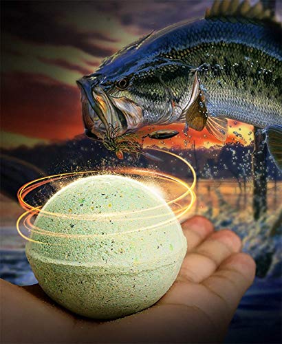 FEDYS Fish Food Fishing Bait Fishing,Quickly Attracts Schools of Fish Lure Fish Temptation Fish Healthy, Safe and Environmentally Friendly Fish Food, 5 Flavors,Green