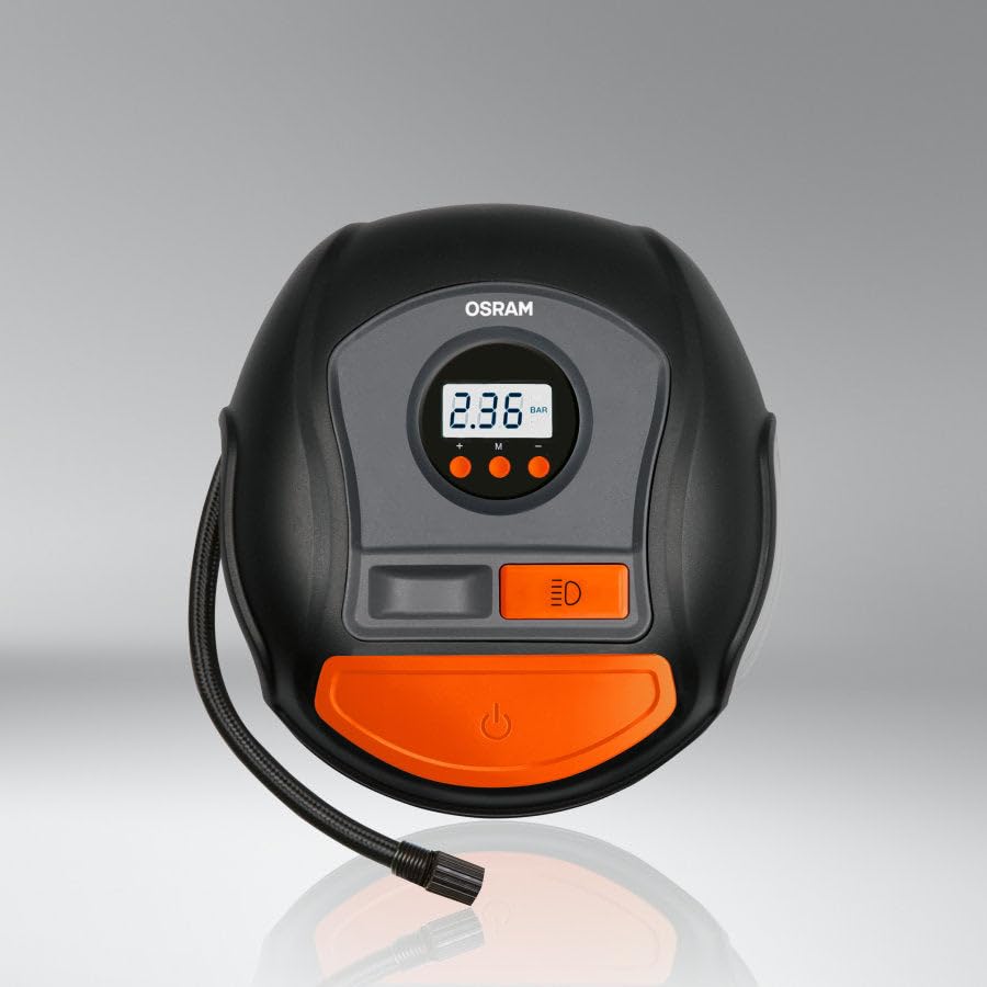 OSRAM TYREinflate 6000 - Compresseur Numérique Rechargeable - 12V/230V