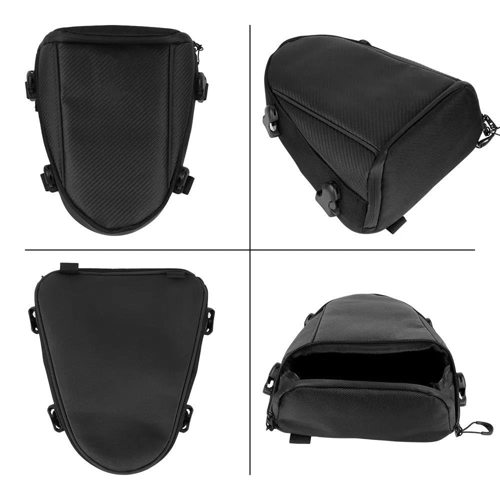 Bolsas de Cuero y alforjas Bolsas Traseras para Alforjas De Motocicleta Bolso De Hombro Impermeable con Juego De Correas De Gran Capacidad Bolsa alforja de Motor