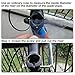 keshow Bike Stem Extender, Easy to Install Non‑deformable Bike Adapter Riser with Bike Stem Riser for Ride a Bike(Black)