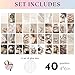 97 Decor Vanilla Girl Room Decor - 40 Pcs Neutral Beige Wall Collage Kit, Clean Girl Posters Boho Tan Prints Cream Pictures, Vanilla Girls Aesthetic Dorm Decor for College Girls Bedroom (4