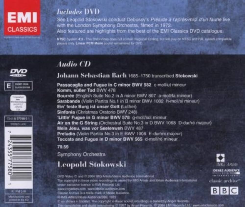 クラシック Bach Transcriptions by Leopold Stokowski BACH, J.S. / PURCELL / HANDEL: Stokowski Transcrip