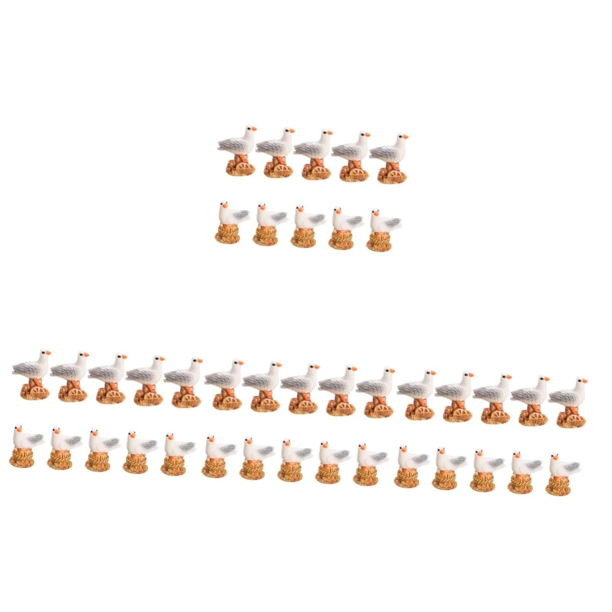 Figurines de résine nautique lot de 40 pièces pour décoration de maison