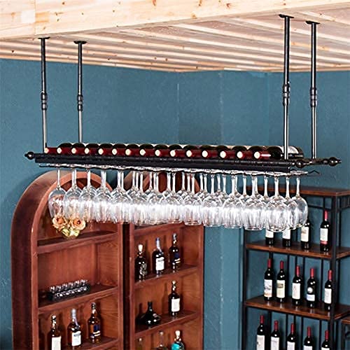 Casier à vin de plafond design pour sublimer votre bar de cuisine