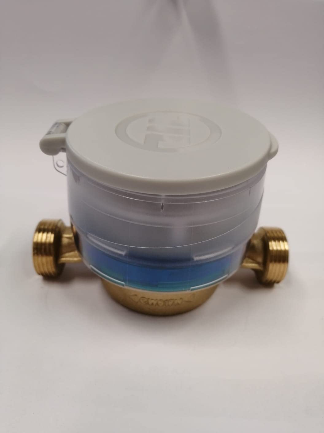CONTATORE ACQUA FREDDA DN15 (1/2") OTTONE CERTIFICATO ACQUA POTABILE DM174/2004 MID 110mm