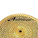 Arborea Low Volume Splash Cymbal 10 inches Golden Mute Practice Splash Cymbal For Drum Set