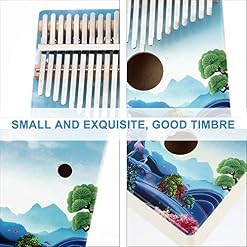 BIENKA 6 pièces 17 Touches Pouce Piano Bois Kalimba Doigt Piano Instrument Jouets éducatifs for Enfants Adultes Piano - Les Beatles, Paul McCartney, John Lennon, RIngo Starr, George Harrison BIENKA 6 pièces 17 Touches Pouce Piano Bois Kalimba Doigt Piano Instrument Jouets éducatifs for Enfants Adultes Piano – Image 5