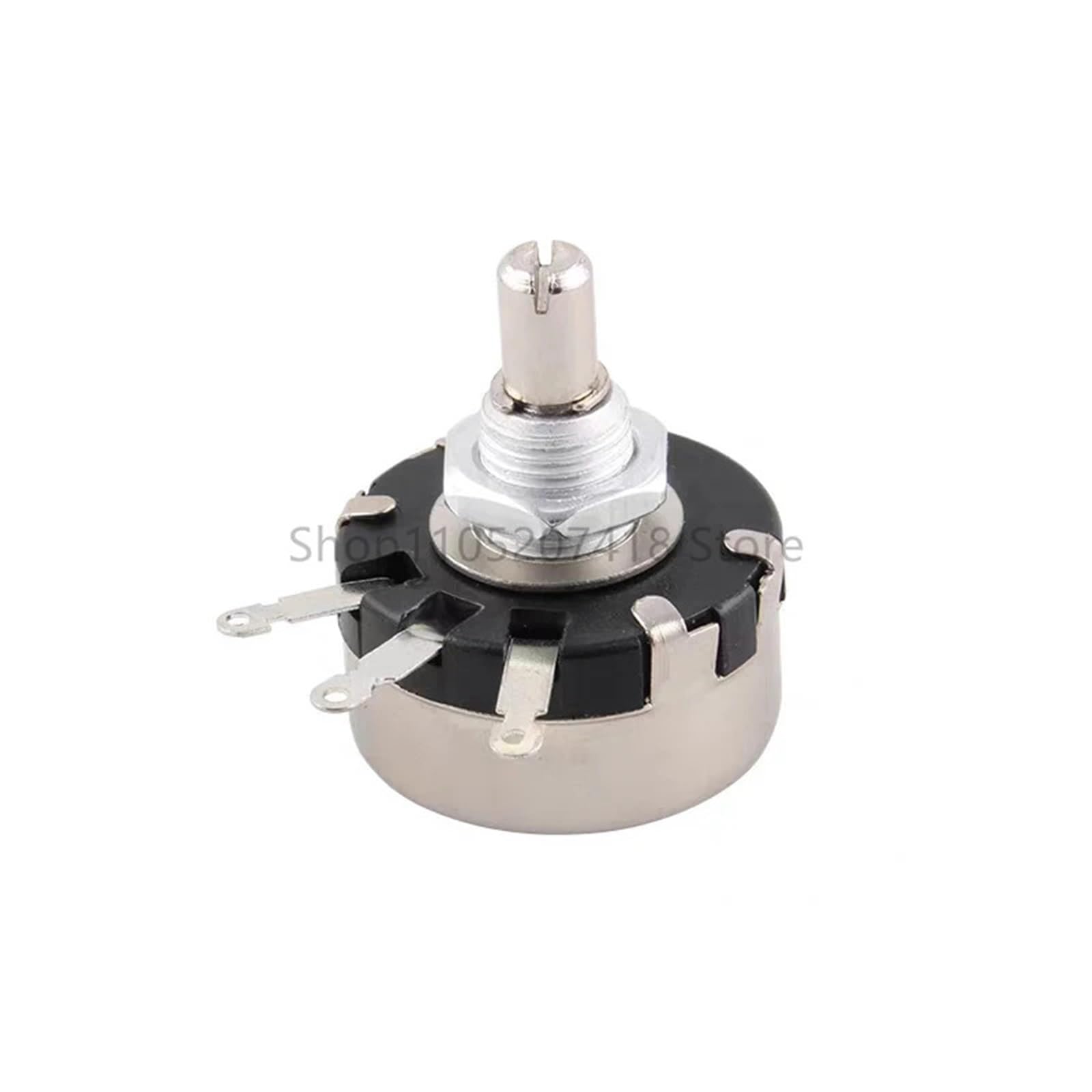 Potentiomètre WX010 WX110 1W 100 Ohm 1K 2K2 3K3 4K7 6K8 10K 6mm, arbre métallique, fil à tour unique, résistance réglable, 10 pièces/lot(4.7K Ohm)