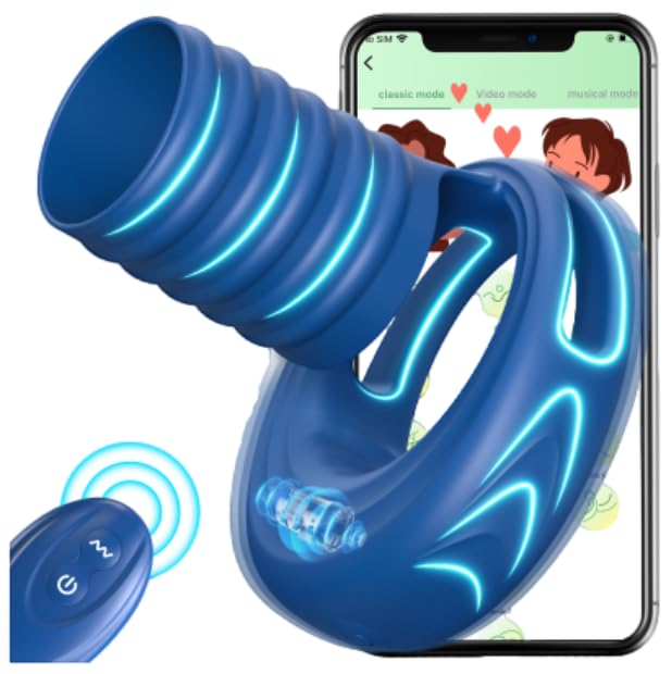 2026 New Enhanced Version 10 Modes Men Ring Toy Clitioral Stimulant Tool Womens Vibratoar Toys Vibration The Male Adult R9522F