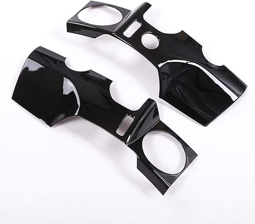 Miniatura 2 de YIWANG Cubierta de enchufe de CA para consola central de automóvil ABS cromada para LHD 2 piezas para Land Rover Discovery 4 LR4 2010-2016