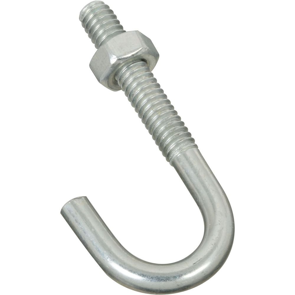 National Hardware N232-884 2195BC J Bolt in Zinc plated