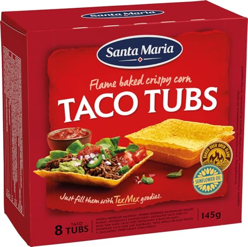 Santa Maria Tex Mex Taco Tubs 145 g