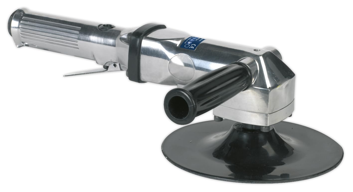 Ponceuse pneumatique 180mm Sealey 4500rpm pour carrosserie et ponçage intensif