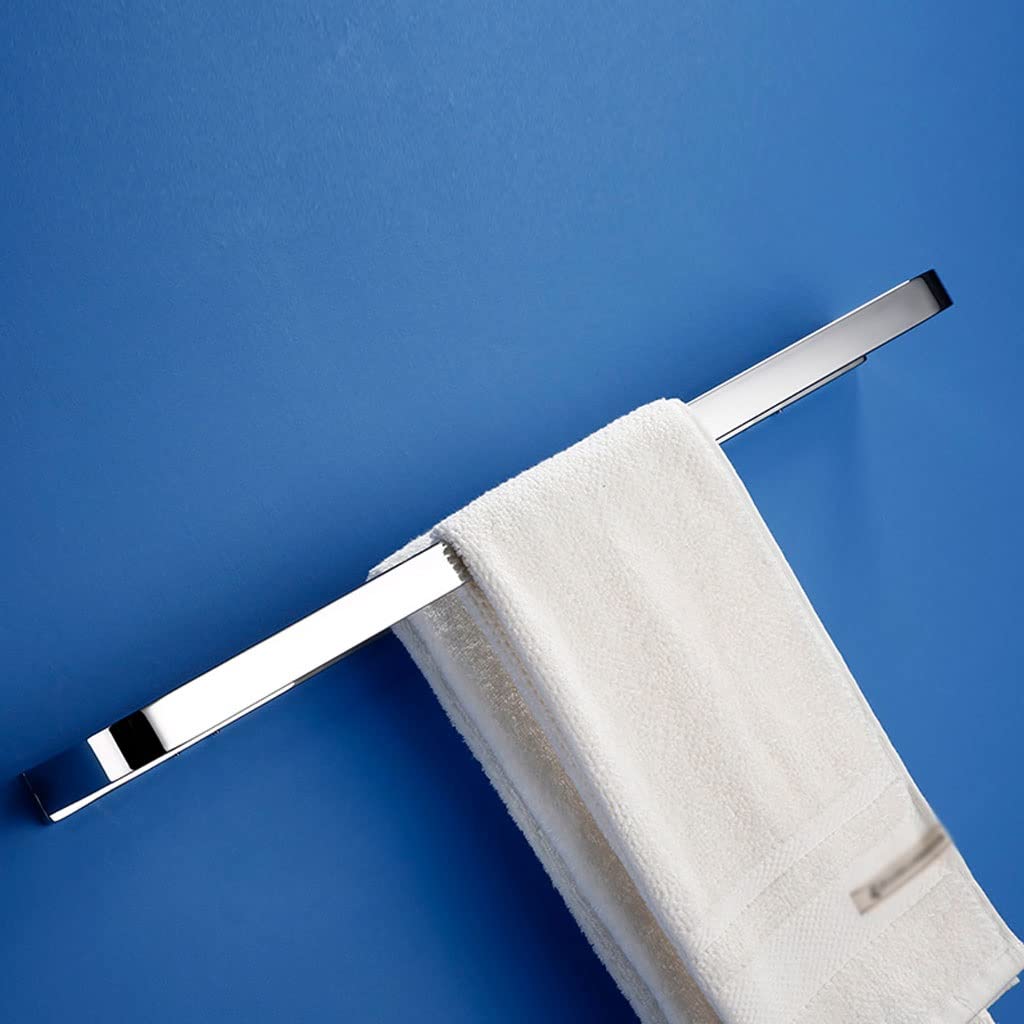 Toallero Toalleros 304 acero inoxidable toalla de toalla de baño barra de toalla de pared montada en la pared Toallas de doble toallas Riel de estantería for la cocina Hotel de baño Toalleros De Baño(