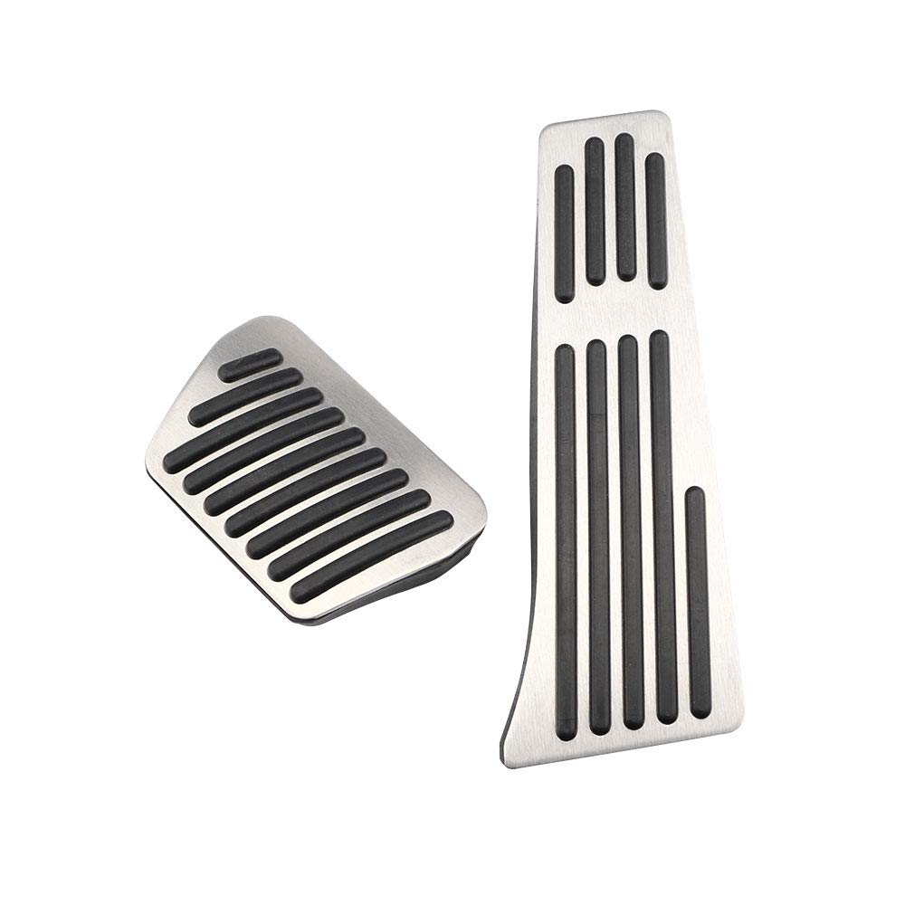 Pedale Auto, per BMW 1 3 4 5 6 Serie F20 F30 F31 F32 F33 F34 F36 2012-2017, Kit Pedali Freno Auto Pedale Frizione in Acciaio Inox AT