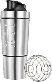 COPO DE INOX COM MISTURADOR SHAKE (750 ML)