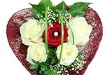 Blumenversand - Blumenstrauß - Ein Herz aus Edelrosen