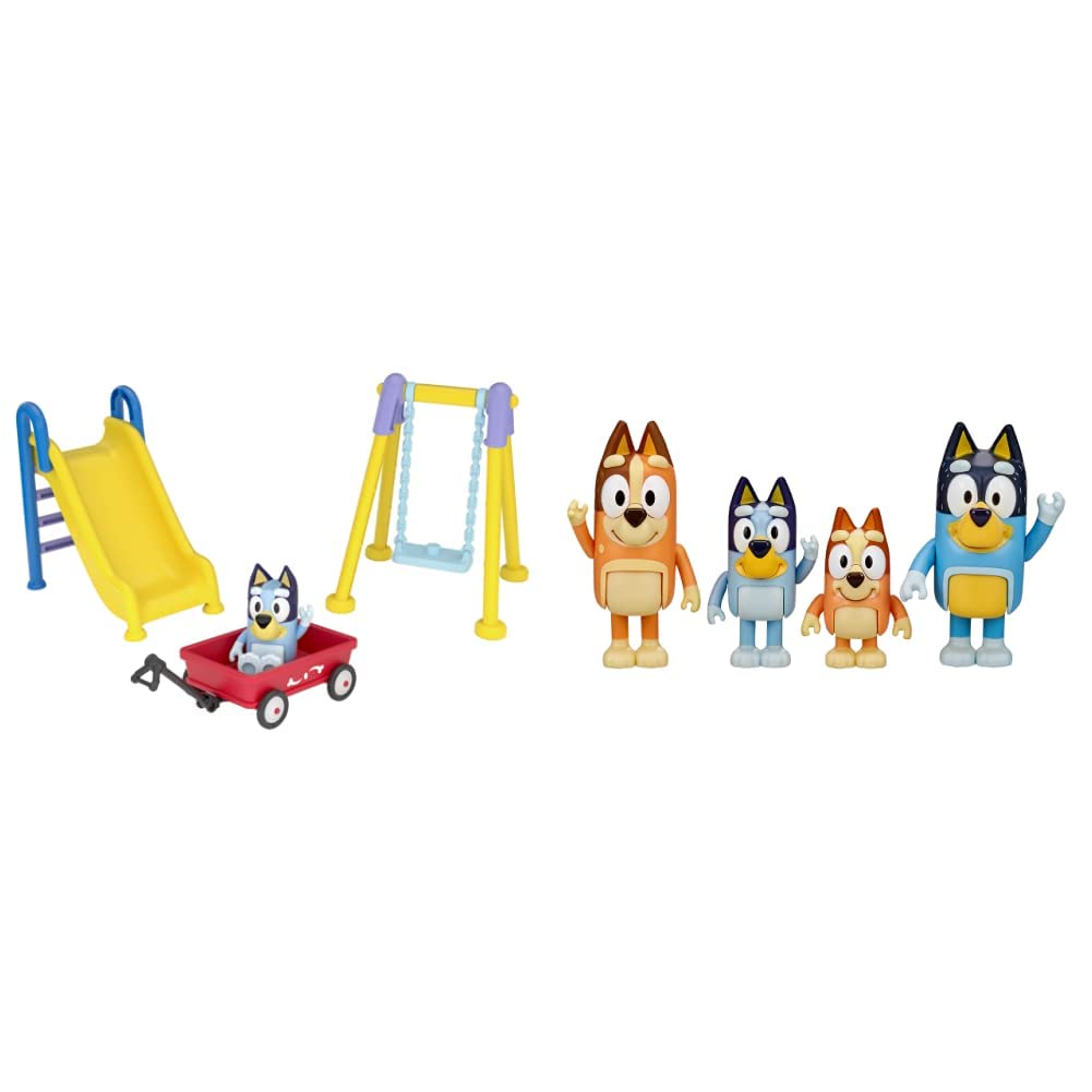 Buy Bluey Park Play Set: Bluey Articulated 2.5 Inch Action Figure and