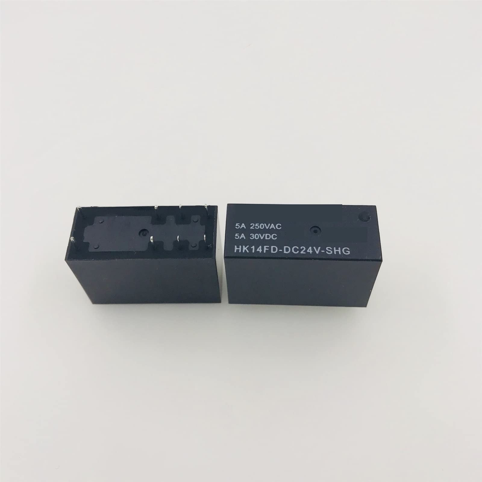GJZIFGFWQ 5Pcs Relay HK14FD-DC5V 12V 24V-SHG HK14FD-5V 24VDC-SHG 5A 8PIN(HK14FD-DC5V-SHG)