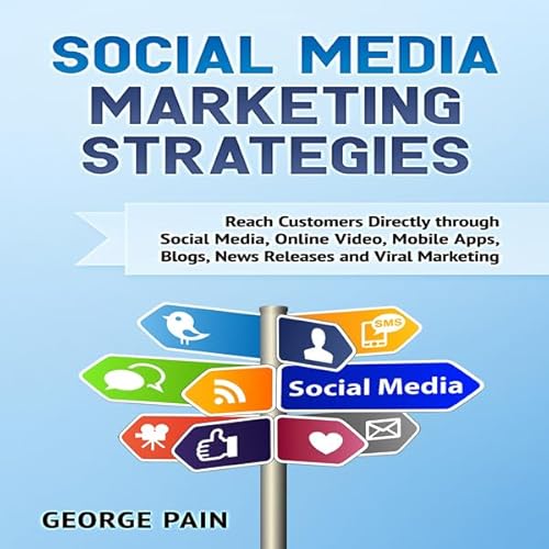 Social Media Marketing Audiolivro Por George Pain capa