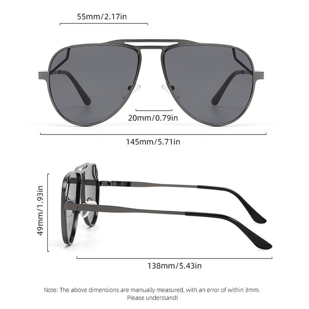 Gafas de sol polarizadas para hombre, para exteriores, viajes, pesca, conducción, protección contra rayos UV