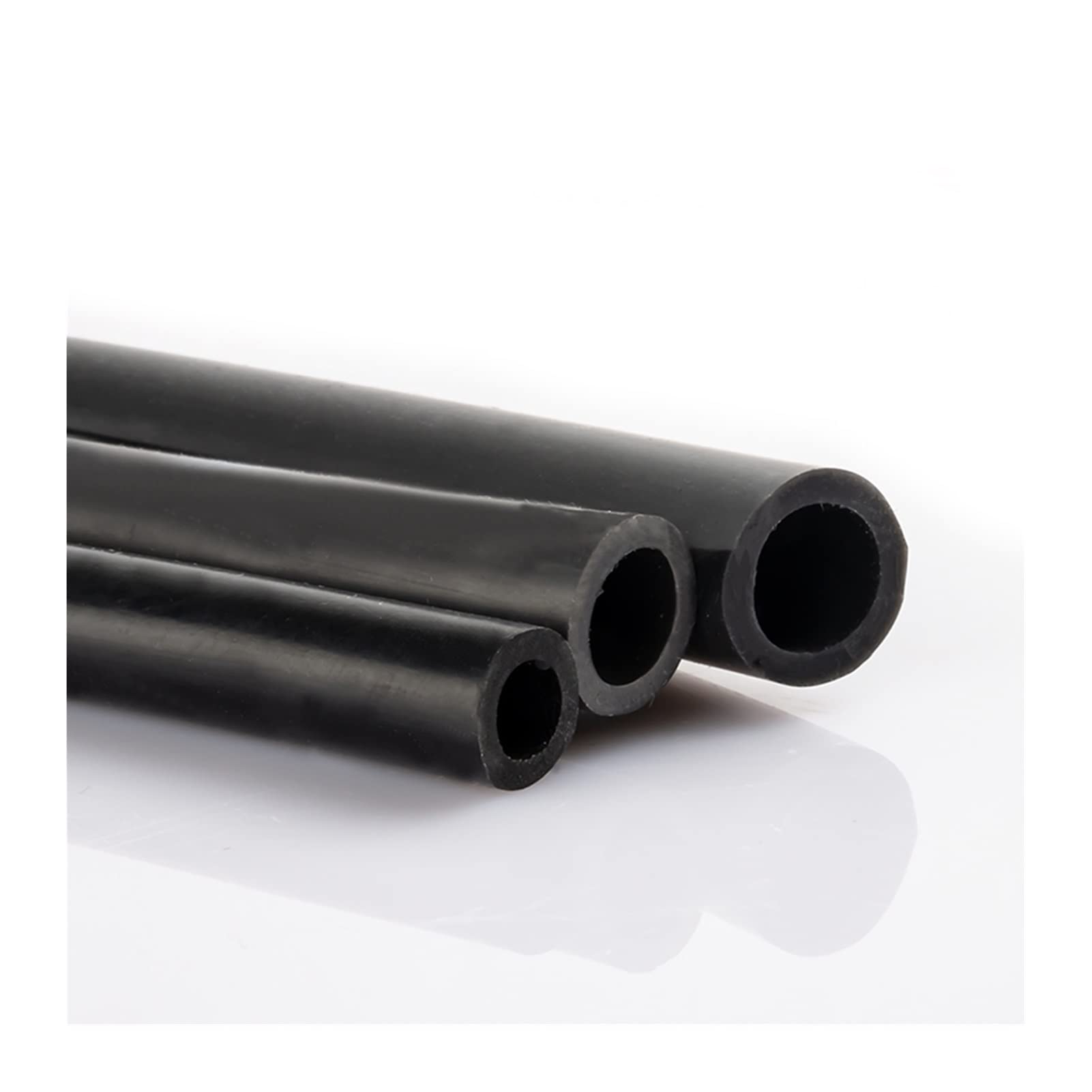 Wshao Store 1/2/3/5/10m 2-25 mm Interior nitrilo nitrilo de Goma Tubo de Combustible Liso de Gasolina línea de Aceite Diesel tubería de Manguera Negra NBR Tubería