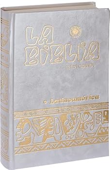 Hardcover La Biblia Latinoamérica [letra grande] nacarina Book