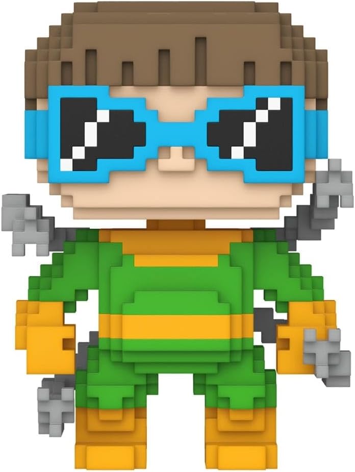 Funko Pop! Marvel: 8-Bit - Doctor Octopus - Doc Ock - Marvel Comics - Collectable Vinyl Figure - Gift Idea - Official Products - Toys for Children and Adults