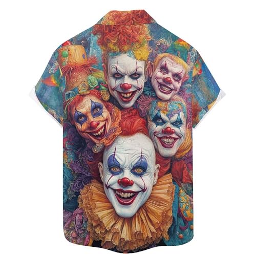 Mens Button Down Short Sleeve Hawaiian Shirt with Pocket Vacation Bowling Shirts Loose Fit Casual Tops2