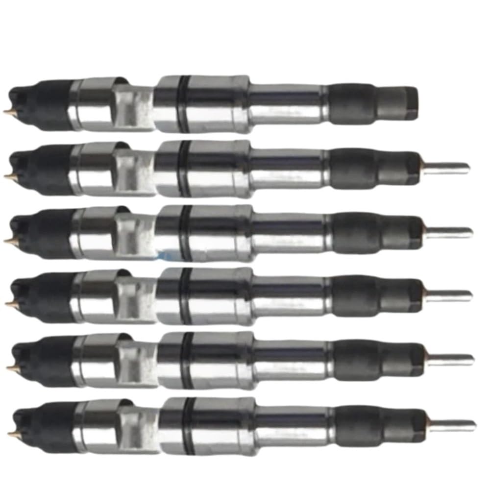 Fuel Injectors 6PCS 0445120389 High Pressure Diesel Injector 0445 120 389 Engine Nozzle for WEICHAI