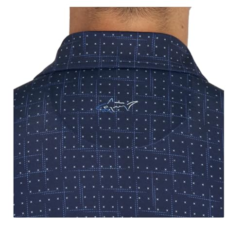 Greg Norman Men's Short Sleeve ML75 Stretch Polo Shirt miniatura 4