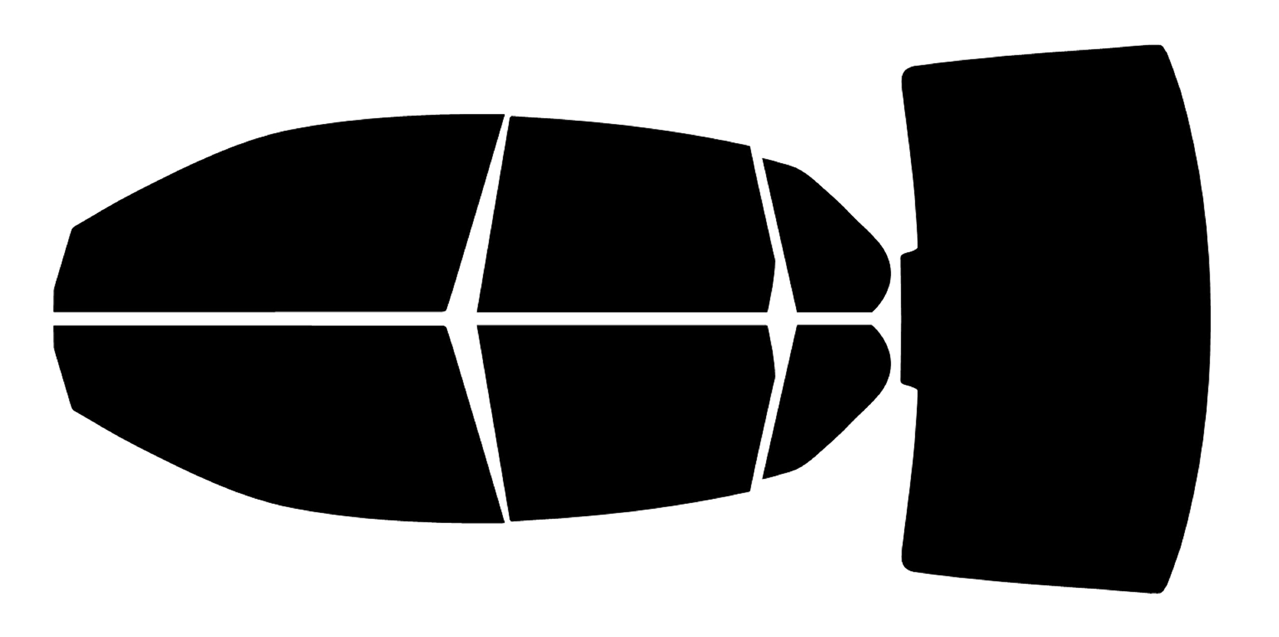 True Line Automotive Precut Car Window Tint Compatible with Volkswagen Jetta Sedan 2005-2010 - 20% All Side and Back Windows - Window Tint Film - Pre Cut Window Tint for Car Windows - Tint Kit