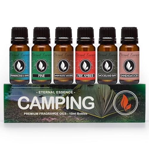 Eternal Essence Oils Camping Set of 6 Premium Fragrance Oils