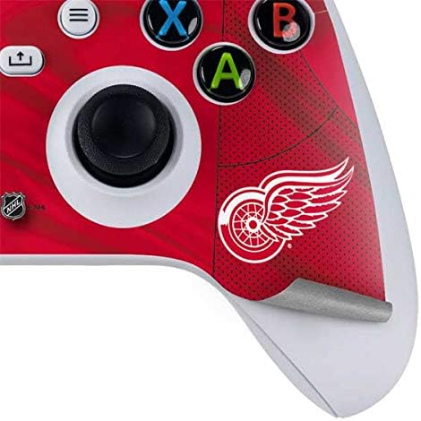 Skinit Decal Gaming Skin Compatible with Xbox Series S Bundle - Officially Licensed NHL Detroit Red Wings Home Jersey Design