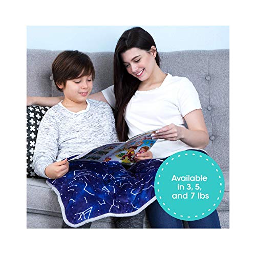 Florensi 5 Lbs Weighted Lap Pad for Kids (20"x23"), Weighted Lap Blanket
