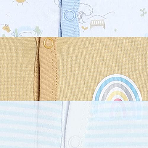 Image of miniklub Infant Boys Pack of 3 Pure Cotton Jhablas