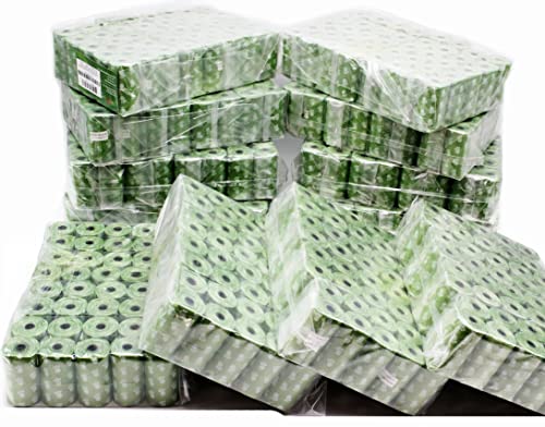 Image of Wholesale Biodegradable Dog Poop Bags 9600-Count (480 Rolls) with 2 Dispensers : Environment Friendly w / d2w for Fast Degradation, Dog Waste Bags, Lavender Scented, Pet Waste Poopbags