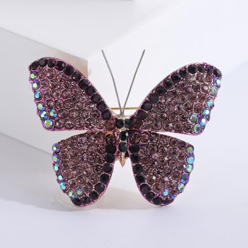 Image of Rhinestone /Enamel Animals Brooch and Pin for Women Elegant Animals Brooches Dress Accessories Birthday Gifts for Mom Wife