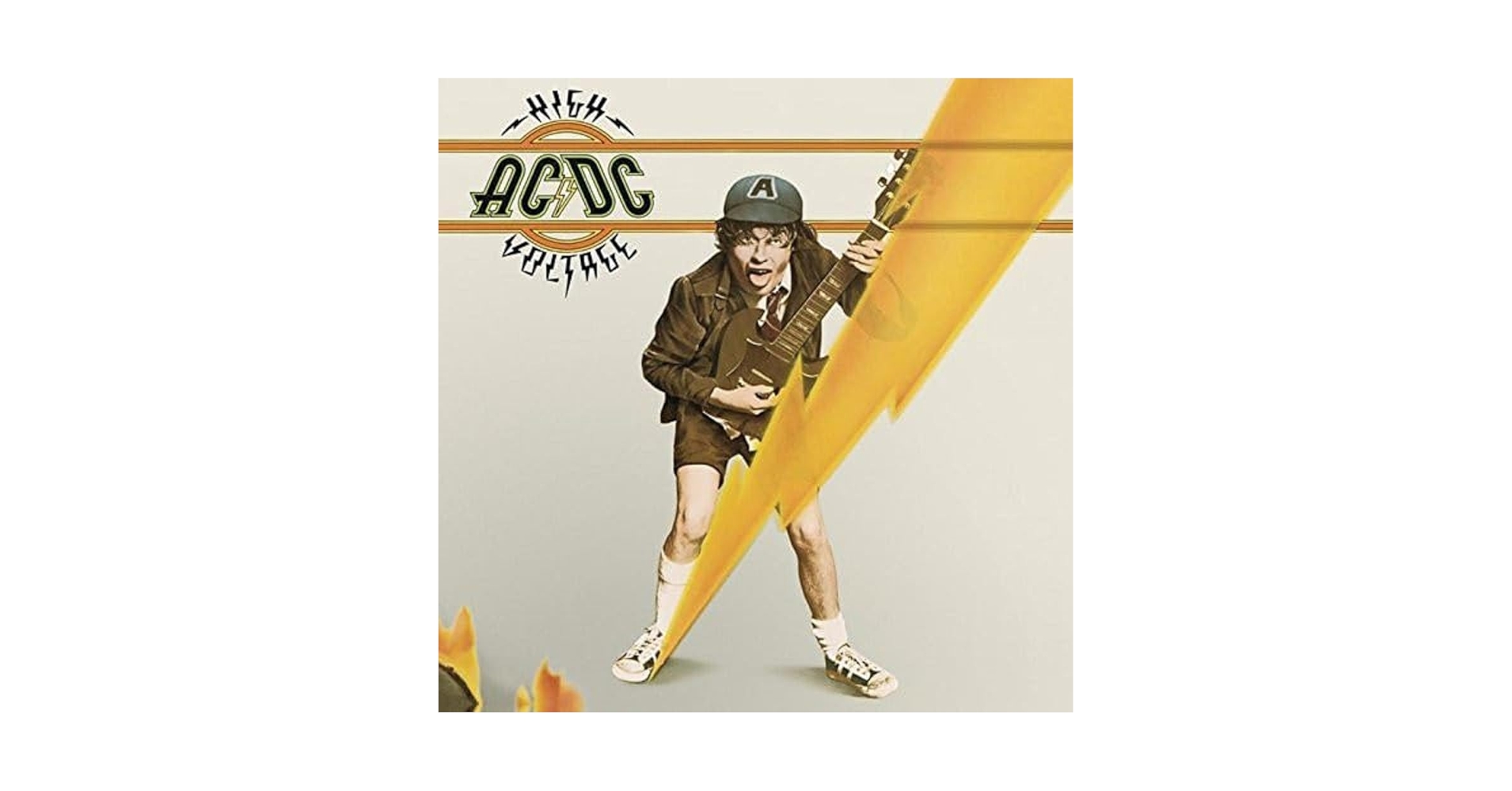 LP　AC/DC　ハイ • ヴォルテージ　レコード AC/DC - High Voltage - Amazon.com Music