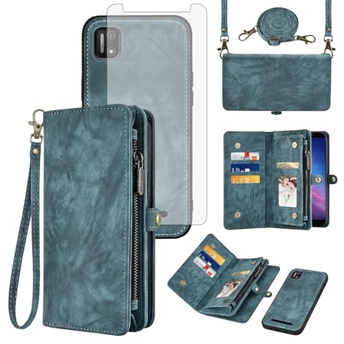 Étui de téléphone pour Cloud Mobile Stratus C7 porte-cartes portefeuille C 7 amovible