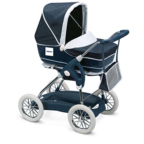 Colore: Blu Pico Smoby 7600058381 - Piccolo Combi Pieghevole Inglesina, Colore Blu